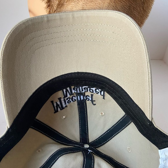 Harry Potter Mischief Managed Cap Wizarding World NWT One Size Adjustable Khaki - Picture 6 of 10